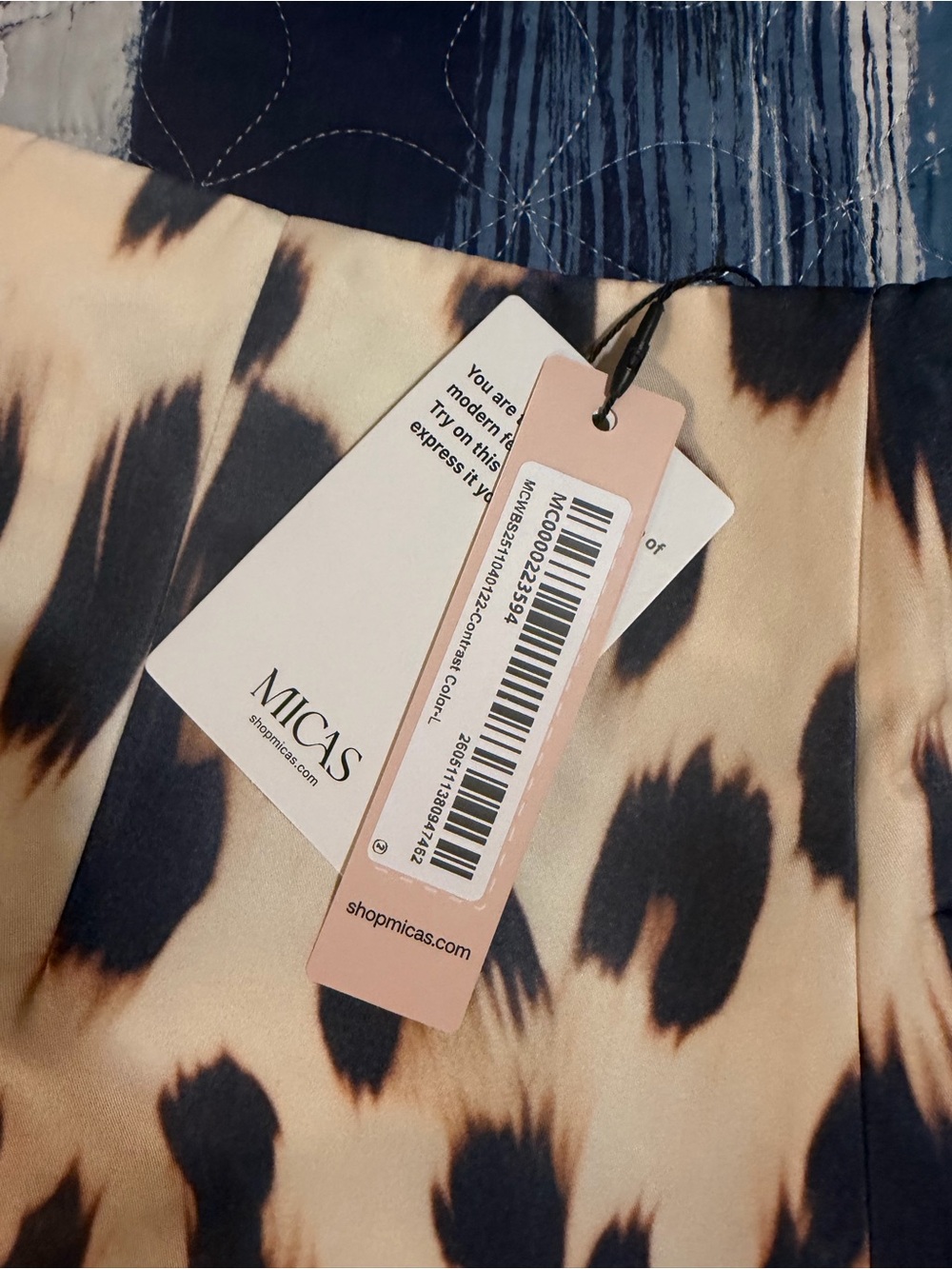 Micas High Waist Animal Print shorts 🐆 - Picture 2 of 5